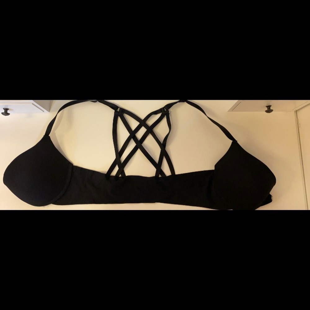 Strappy Back, Front Closure Bra